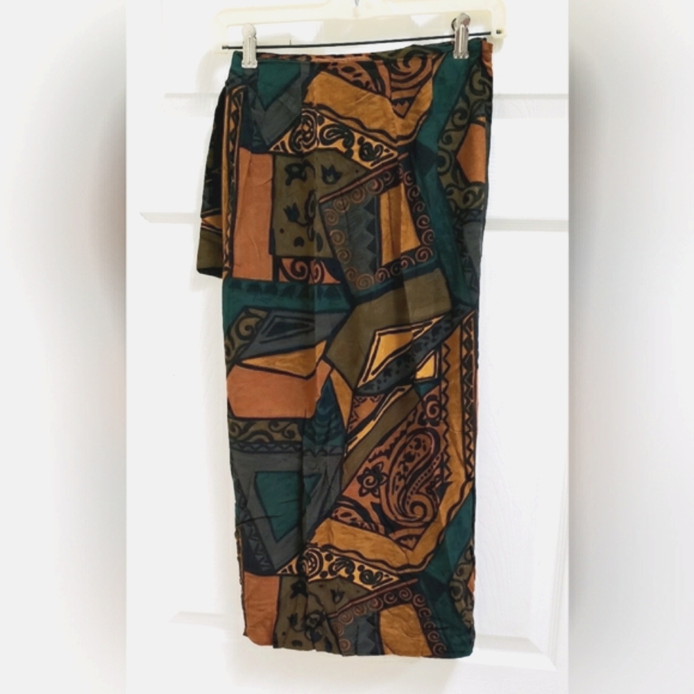Wrap Skirt-Tribal Design